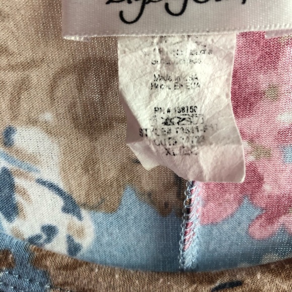 SOLD - Pretty Zig Zag Stripe Top - Picture 4 of 4